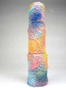Sculpture made by CCS Alumn Enrico Battan titled 1921 East Ferry Street