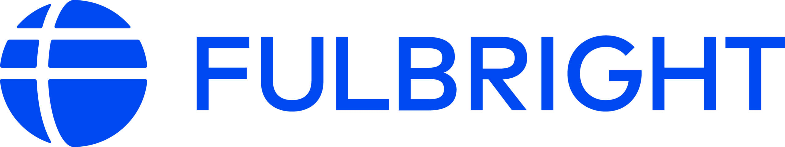 Blue Fulbright Logo