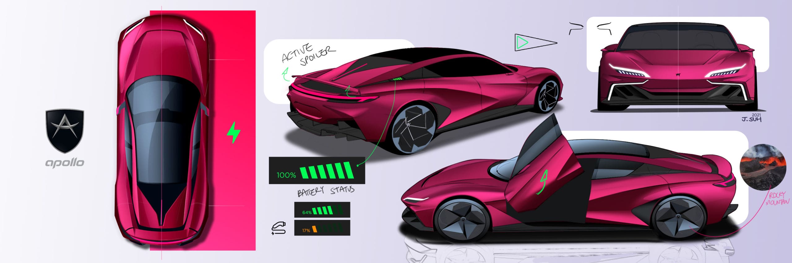 Apollo Evision S Vehicle sketch