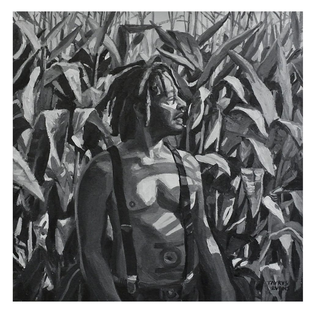 oil on canvas artwork by Taurus Burns titled