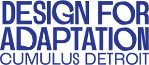 logo, Cumulus Detroit Design with the words 