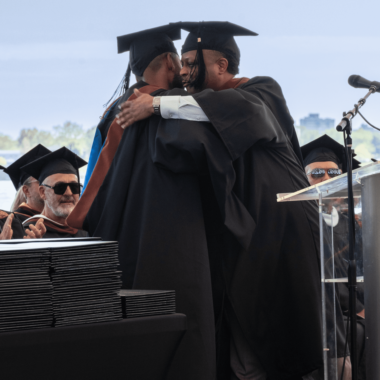 5 Mario Moore and leadership at graduation