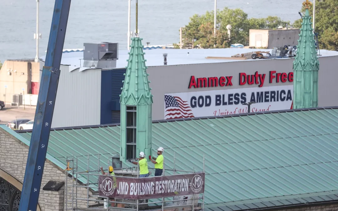 CCS Product Design Student Works to Help Replace Spires on 181 Year-Old Church in Detroit