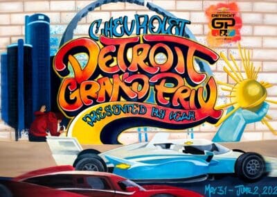 CCS Student Alison Slackta Wins 2024 Chevrolet Detroit Grand Prix Presented by Lear Official Poster Competition