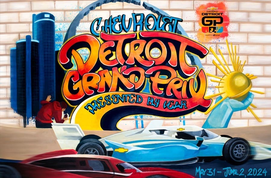 CCS Student Alison Slackta Wins 2024 Chevrolet Detroit Grand Prix Presented by Lear Official Poster Competition