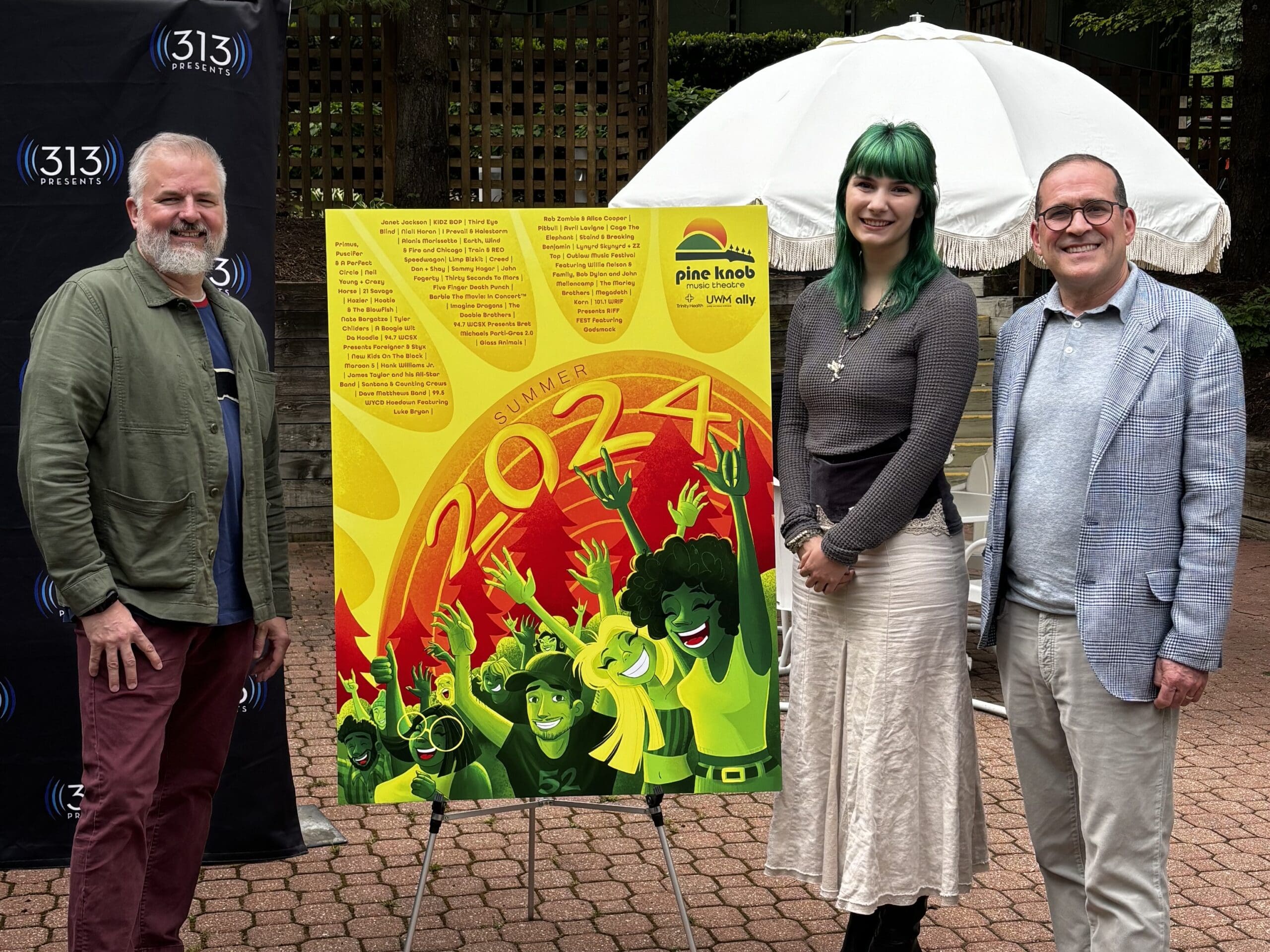 Pine Knob Poster Competition Winner The winning Pine Knob Poster from the 2024 competition.