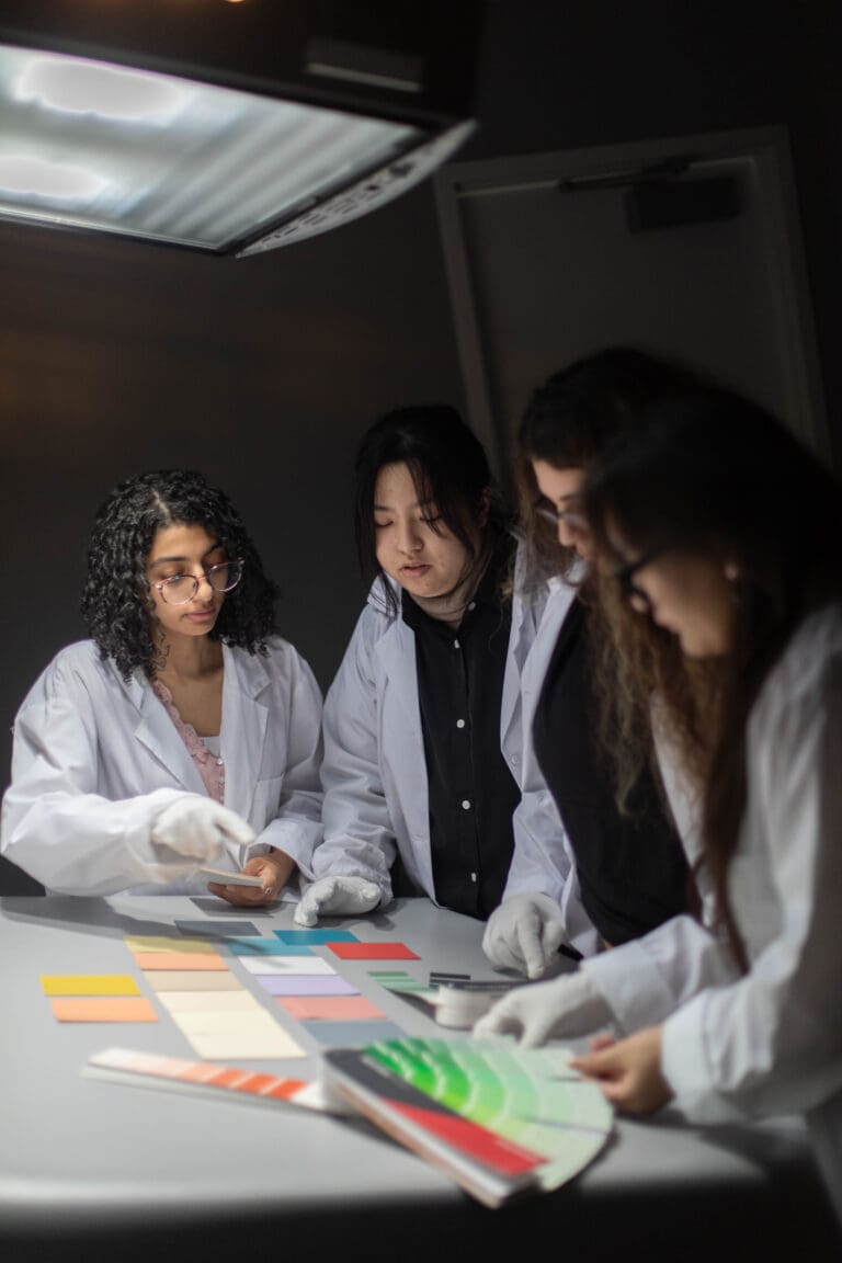 Yostina Kaoud ('24, MA CMD), Yuya Cheng ('24, MA CMD), Yasmeen Khalifa ('25, ID), An Luu ('25, ID).