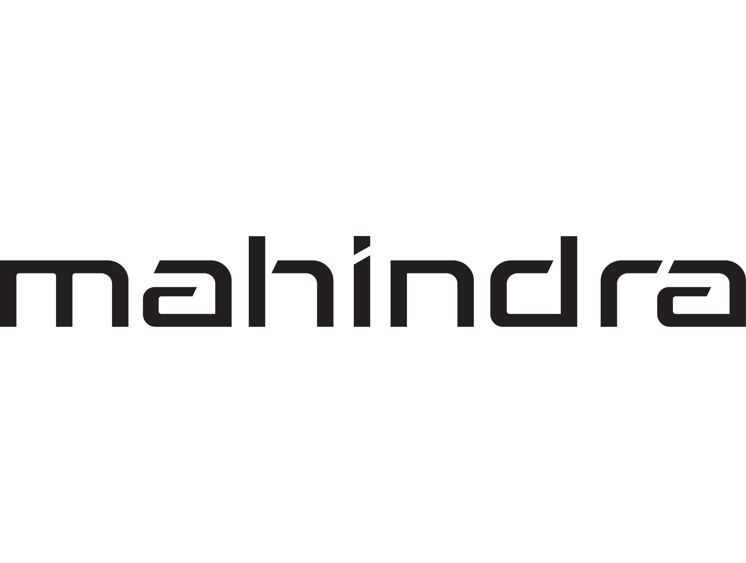 Mahindra logo.