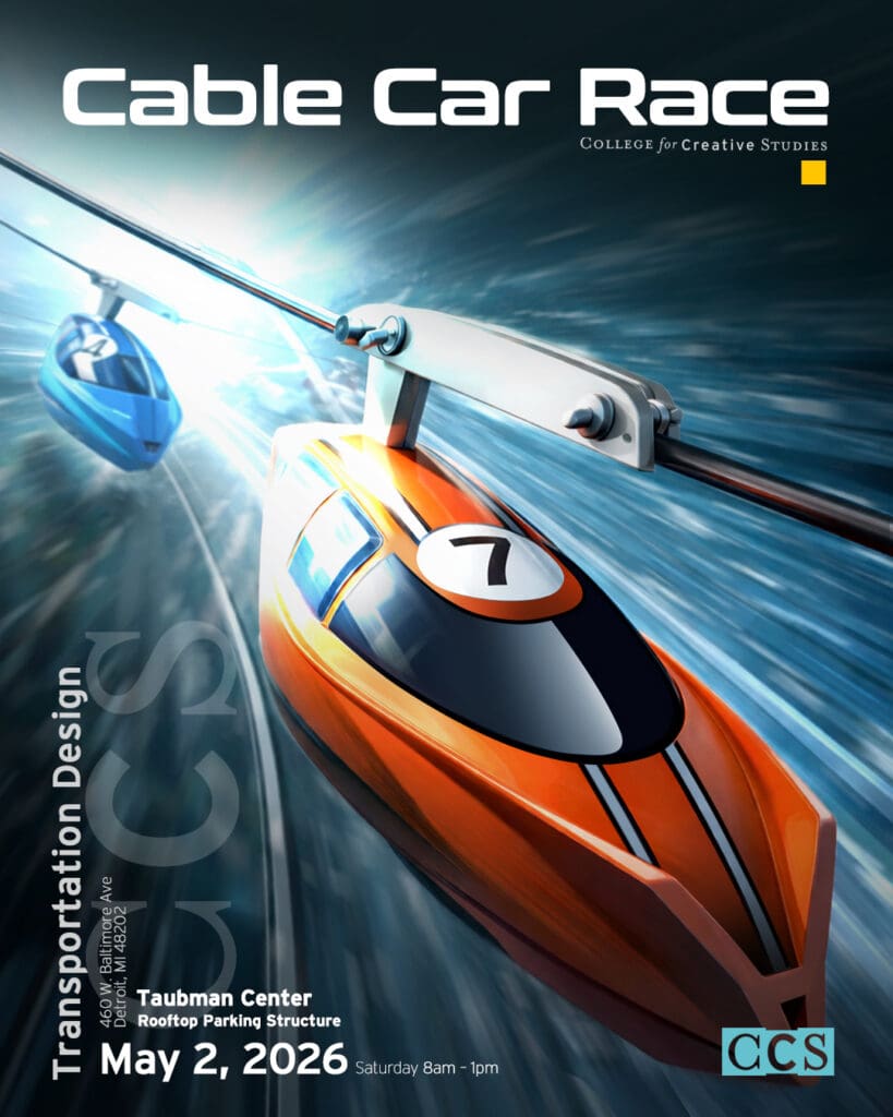 Promotional graphic for the Thomas Roney Cable Car Race.