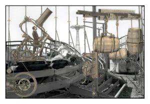 invented landscape of coney island