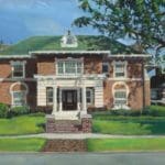 henry fords home on a sunny day