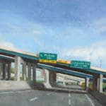 a freeway without cars